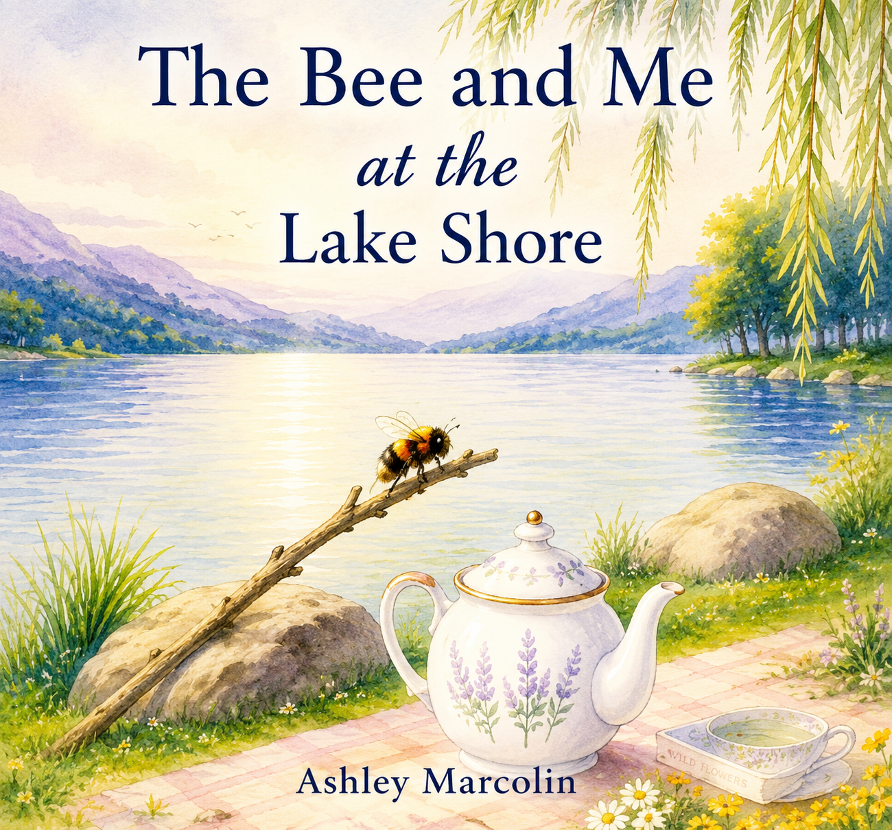 The Bee and Me at the Lake Shore