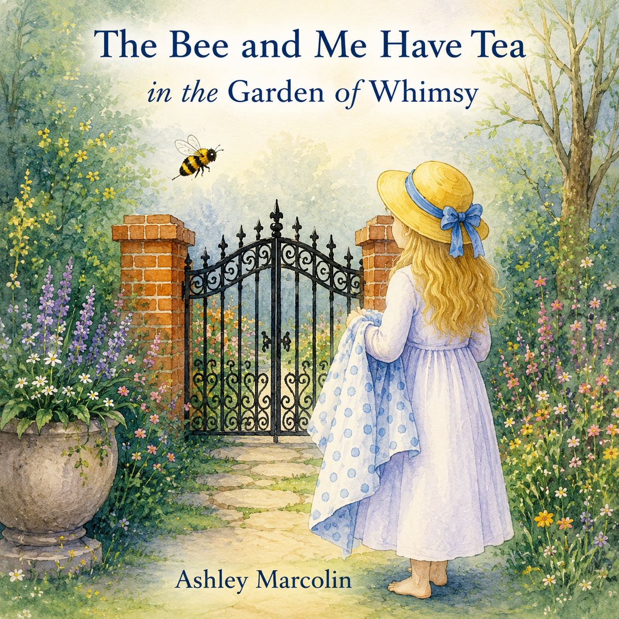 The Bee and Me Have Tea in the Garden of Whimsy